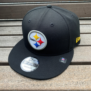 USA正規品 NEWERA ニューエラ 9FIFTY スナップバックキャップ NFL ピッツバーグ スティーラーズ PIT Steelers 黒 OTC アメフト