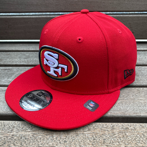 USA正規品 NEWERA ニューエラ 9FIFTY スナップバックキャップ NFL サンフランシスコ フォーティナイナーズ SF 49ers 赤 OTC アメフト