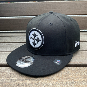 USA正規品 NEWERA ニューエラ 9FIFTY スナップバックキャップ NFL ピッツバーグ スティーラーズ PIT Steelers モノトーン BOW アメフト