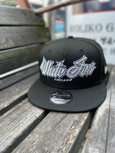 USA正規品 NEWERA ニューエラ 9Fifty シカゴ ホワイトソックス White Sox スナップバックキャップ MLB 公式 メジャーリーグ サイズ調節