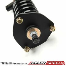 車高調 アウディ A4 S4 8W(B9) クワトロ 4WD 18-20 全長調整 サスペンション 32段減衰 ADLERSPEED_画像7