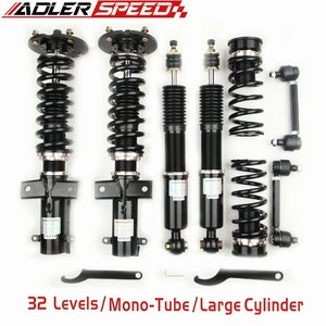  shock absorber Ford Mustang 05-10 total length adjustment suspension 32 step attenuation ADLERSPEED