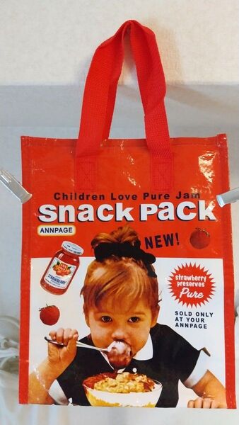 【レア】ビニールバッグ ショッピングバッグ アメリカン レトロ 輸入雑貨 デザインバッグ エコバッグ アメリカ雑貨