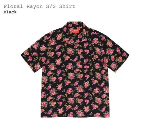 supreme Floral Rayon S/S Shirt S