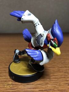 中古品 任天堂 amiibo 大乱闘スマッシュブラザーズ スターフォックス【FALCO ファルコ】送料220円