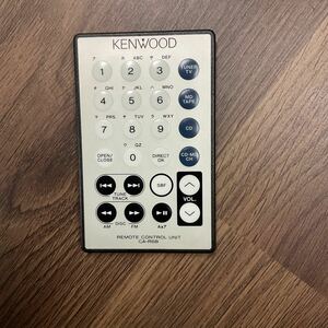 ケンウッド オーディオリモコンCA-R6B CD/MD/カセットデッキ/CD MDチェンジャーコントロールリモコン