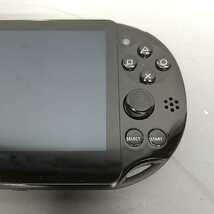483同梱NG SONY PS Vita PCH-2000 ブラック PlayStation Vita Wi-Fiモデル 本体のみ 通電OK ソニー プレイステーション USED 黒 ヴィータ_画像5