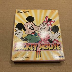 GB ミッキーマウス2 / ミッキーマウスII MIKEY MOUSE ディズニー ゲームボーイ　箱説あり