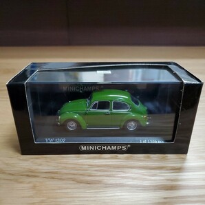 1/43 ミニチャンプス/Volkswagen Beetle 1302 Saloon 1970-72 Weidengrun/フォルクスワーゲン ビートル サルーン ウィローグリーンの画像8