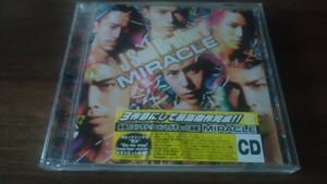 三代目 J Soul Brothers　MIRACLE/ CD