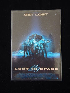 アンテークコレクシ#ポストカード4枚セット＃壁掛けインテリア♯未使用#映画♯ハリウッド＃LOST IN SPAGE