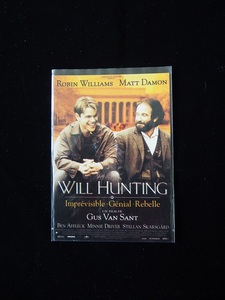 アンテークコレクシ#ポストカード4枚セット＃壁掛けインテリア♯未使用#映画♯ハリウッド＃WILL HUNTING