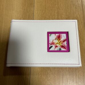 【新品】フォトアルバム アルバム シンプル ピンク 40枚