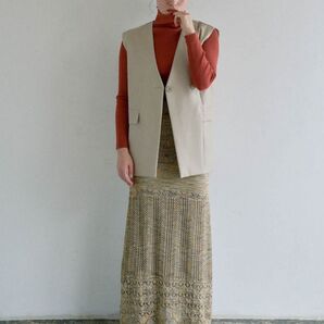 select MOCA ランダム編みニットタイトスカート