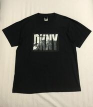 USA製◎90's DKNY 自由の女神 ビンテージ tシャツ 黒 M ダナキャラン ニューヨーク 90s OLD 米国製 ブラック_画像8