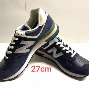 未使用 27cm D ニューバランス ML574TE ネイビー(紺) new balance