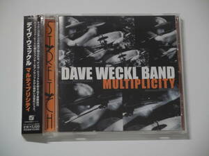 【廃盤・レア！】 DAVE WECKL BAND (デイヴ・ウェックル・バンド)「MULTIPLICITY」 (VICJ 61281)【帯付き国内盤・程度良】