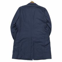 monkey time モンキータイム ユナイテッドアローズ 通年 スプリング★ チェスター コート ロング ジャケット Sz.L メンズ 紺　A3T03313_4#O_画像4