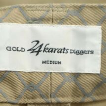 GOLD 24 karats Diggers 24カラッツ 春夏 テーパード★ クロップド クライミング パンツ Sz.M　メンズ ベージュ　A3B02038_4#P_画像6