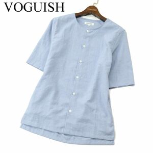 VOGUISHvo-gishu Rupert spring summer short sleeves no color * shirt Sz.L men's A3T04280_4#A