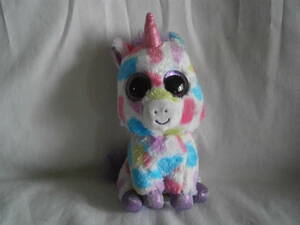  large eyes . lovely! Ty Unicorn. soft toy Wishful