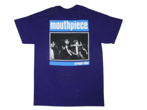 新品☆即決 REVELATION RECORDS オフィシャル MOUTH PIECE マウスピース Tシャツ 紫 SIZE:M.straight edge ストレートエッジ bold h2o civ