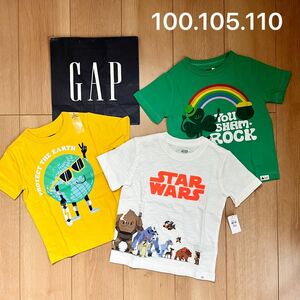 6 新品　baby gap 半袖　Tシャツ 100 105 110 綿　男の子