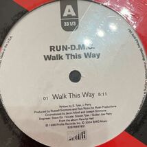 LP■12inch/HIPHOP/Run-DMC/Walk This Way/US盤/82876667631/シールド未開封_画像3