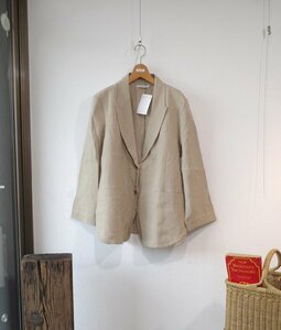 *2020 year Demi-Luxe Beams handling ./A PUPIL *linen tailored jacket // regular price Y35.200* old clothes. gplus Hiroshima 2304r2