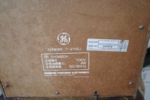 ○レトロ GE/THOMSON トムソン ラジオ Model 7-4100J 木製古道具のgplus広島2304ｋ_画像6