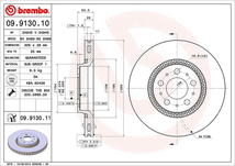 ブレンボ ブレーキディスク フロント左右セット S80(I) TB6284/TB6294 09.9130.11 brembo BRAKE DISC ブレーキローター ディスクローター_画像2