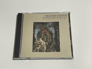 CD『R.シュトラウス：交響詩「ツァラトゥストラはかく語りき」作品30 ズービン・メータ』FDCA340 CBS/SONY 初期盤 CSR刻印
