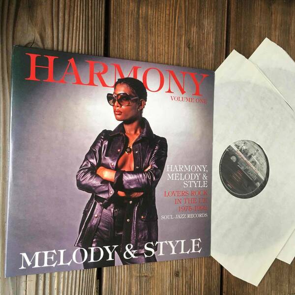 ★送料込み！レア極上Lovers Rock選【Harmony, Melody & Style (Lovers Rock In The UK 1975-1992) (Volume One)】2枚組LP Soul Jazz UK