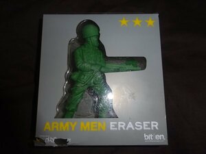 アーミーマン ARMY MEN ERASER 約10センチ　開封品　フィギュア(買597）（3月10日）