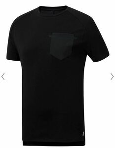 新品 定価4000円 リーボック Reebok メンズ ドライ クルーネック トレーニング 半袖 Tシャツ S