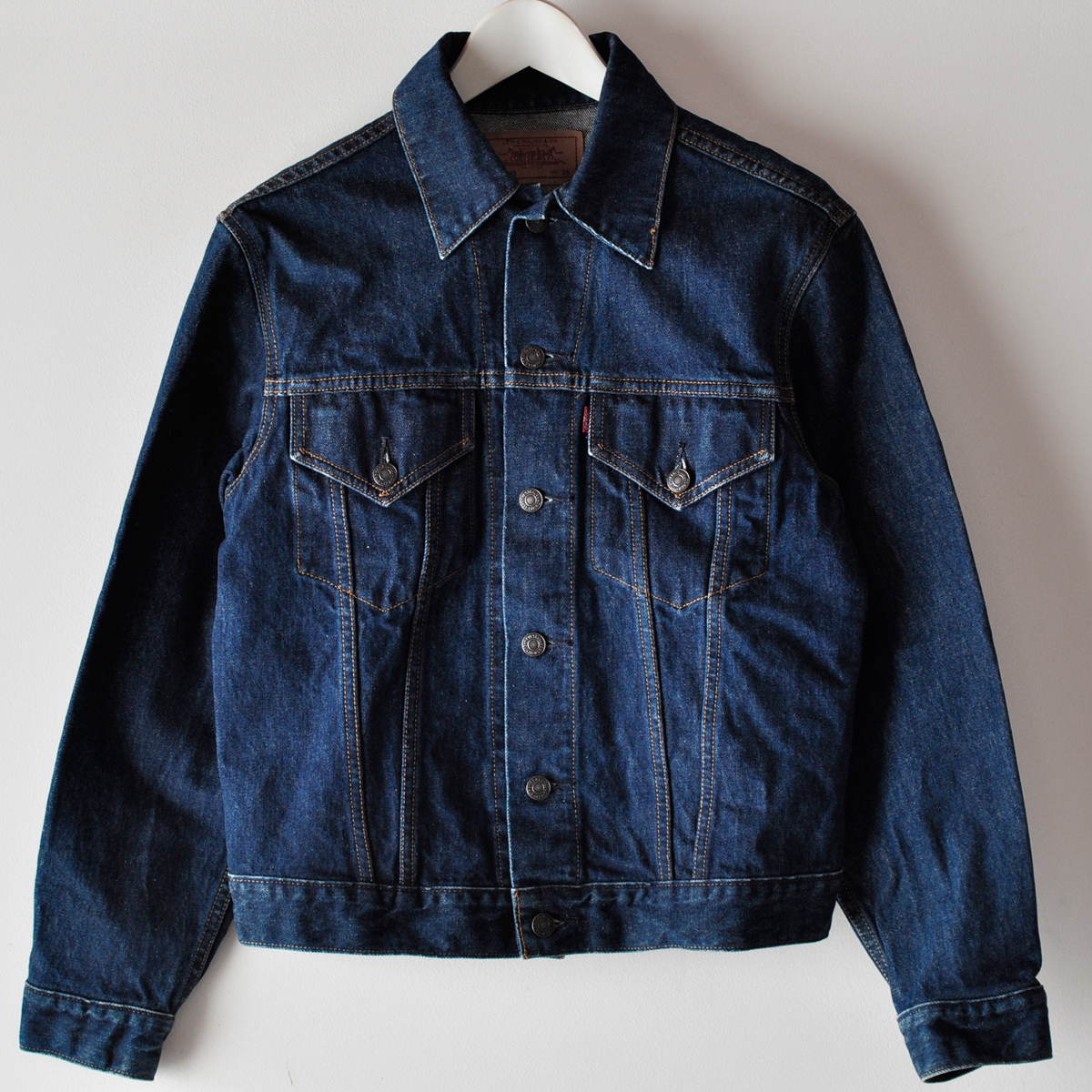 当季大流行 vtg 70505 levi's 36 94年製 デニム USA製 ジャケット G