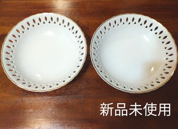 kowa finel china 光和陶器　新品 未使用 大皿 ２枚