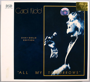 (GOLD CD) Carol Kidd 『All My Tomorrows』 輸入盤 DTS 015 Linn Records キャロル・キッド