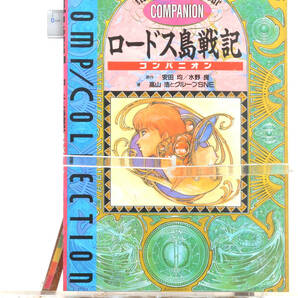 [Delivery Free]1990s- Anime&Game MOOK(A4 )Record of Lodoss War companion ロードス島戦記 コンパニオン [tagMOOK]