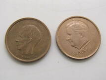 コイン　ベルギー　硬貨　５枚　（Ｌ697）_画像2