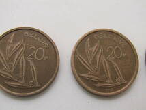 コイン　ベルギー　硬貨　５枚　（Ｌ697）_画像6