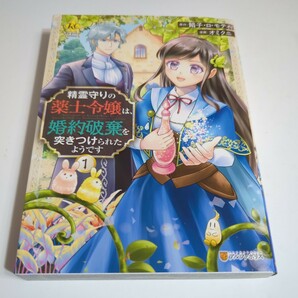 送料無料★　精霊守りの薬士令嬢は、婚約破棄を突きつけられたようです　１ （Ｒｅｇｉｎａ　ＣＯＭＩＣＳ）　オミクニ／漫画