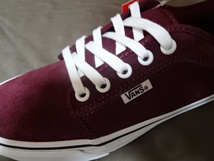 激レア USA購入 オールスウェード素材【VANS Chukka Low】 バンズ　チャッカ ロー port/white US 7.0インチ 25.0㌢ 新品未使用_画像7