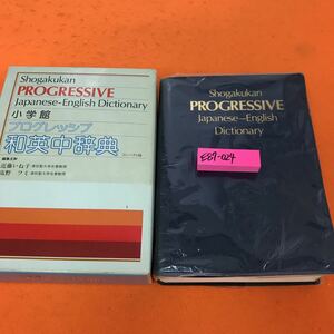 E87-024 プログレッシブ 和英中辞典