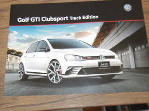  finest quality goods *2016 year * Golf GTI Club sport Street edition catalog 2 kind WW