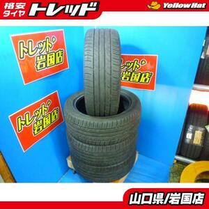 送料無料 中古 夏タイヤ ファルケン ZIEX ZE914 195/50R16 84V ４本セット 2016年製 ヴィッツ ロードスター スイフト プレマシー ランサー