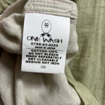 ONE WASH プルチュニック　（　XS ）１５０　未使用_画像6