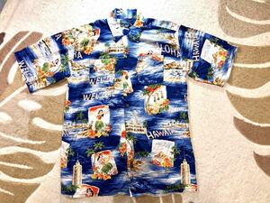 POLO RALPH LAUREN ポロ ラルフローレン HAWAII アロハ　ハワイアンシャツ US:M相当 XL/TG（20）