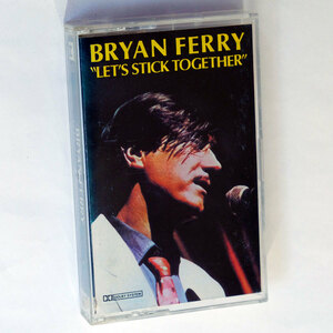 《ドルビーHX PRO/US版カセットテープ》Bryan Ferry●Let’s Stick Together●ブライアン フェリー/Roxy Music/ロキシー ミュージック