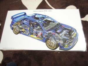  precise .. illustration Subaru Impreza WRC(2001)